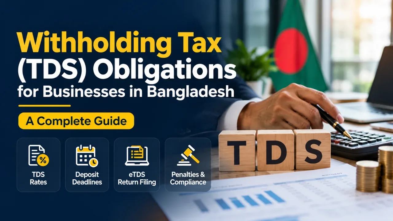 Withholding Tax (TDS) Obligations for Businesses in Bangladesh