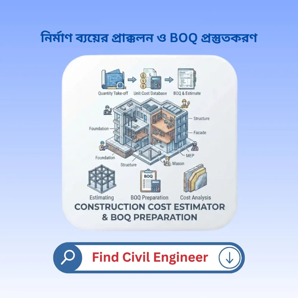 Construction Cost Estimator & BOQ Preparation